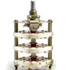 3 pole 11 position ceramic rotary switch 