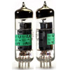 6F3P = 6BM8 = ECL82 tube. Matched pair. Gold-platinum grid